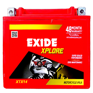 Exide XPLOREXLTX14